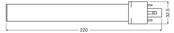 LED Žiarovka G23/6W/230V 4000K - Osram