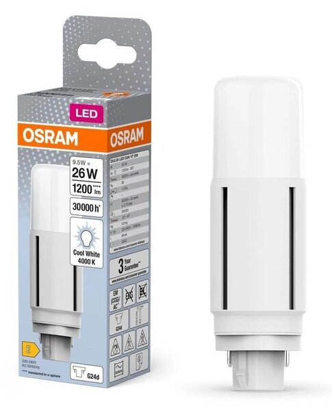 LED Žiarovka G24d/9,5W/230V 4000K - Osram