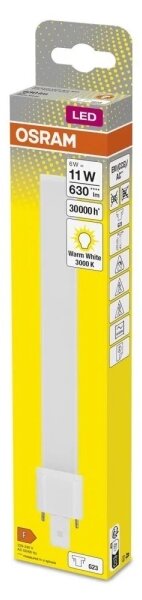 LED Žiarovka G23/6W/230V 3000K - Osram