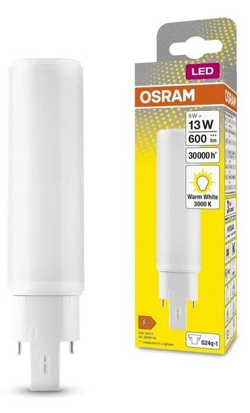 LED Žiarovka G24q-1/6W/230V 3000K - Osram