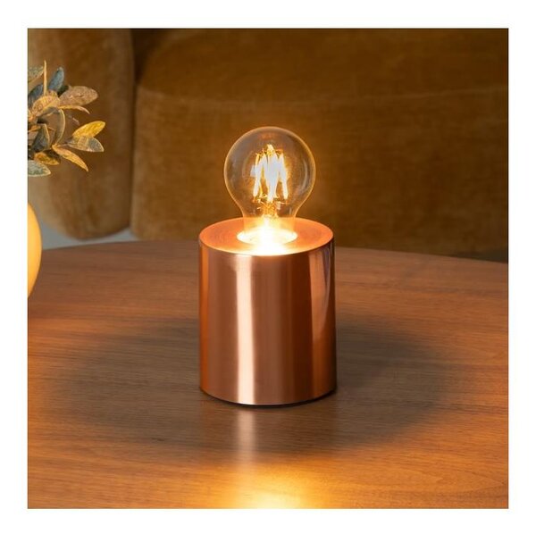 Atmosphera - Stolná lampa SABA 1xE27/40W/230V medená