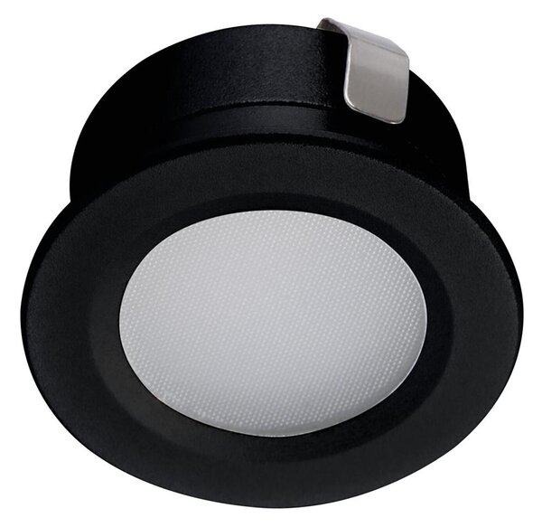 Kanlux 23525 - LED Vonkajšie podhľad. svietidlo IMBER LED/1W/12V 6500K IP65 čierna