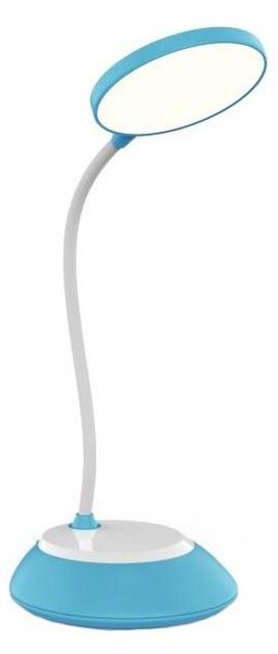 LED Stmievateľná nabíjacia stolná lampa VISUA LED/5W/5V 3000-5000K 1200 mAh modrá