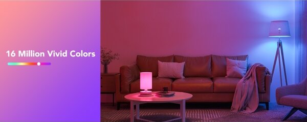 Govee - LED RGBWW Stmievateľná žiarovka Smart E27/12W/230V 2700-6500K Wi-Fi