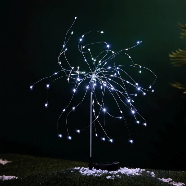 Aigostar - LED Solárna dekoračná lampa LED/0,03W/1,2V 88,5cm 6500K IP44