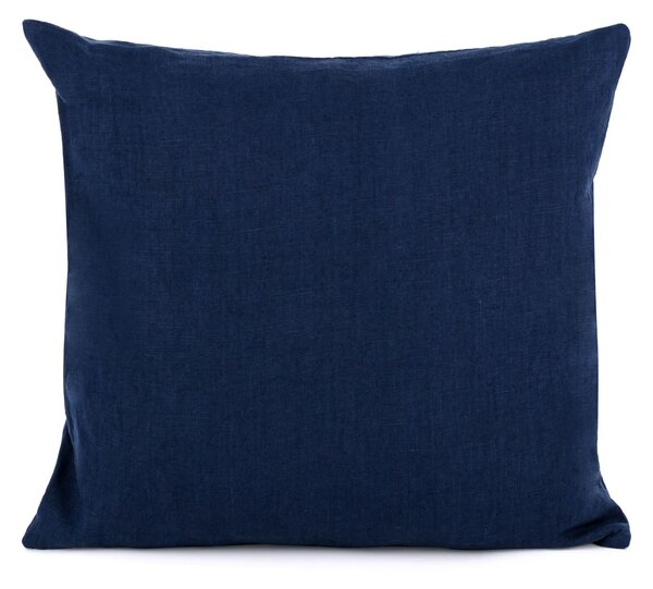 Tom Linen Ľanové obliečky Navy Washed Velikost: 140x200, 70x50