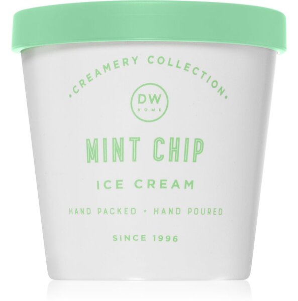DW Home Creamery Mint Chip Ice Cream vonná sviečka 300 g