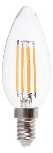 LED Žiarovka FILAMENT E14/4W/230V 6500K