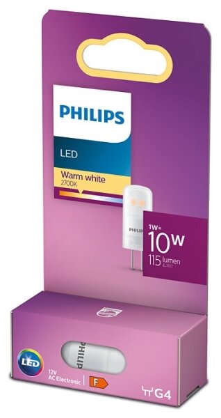LED Žiarovka Philips G4/1W/12V 2700K