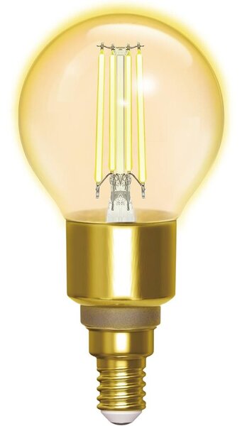 LED Stmievateľná žiarovka FILAMENT G45 E14/4,5W/230V 2700-6500K Wi-Fi - Aigostar