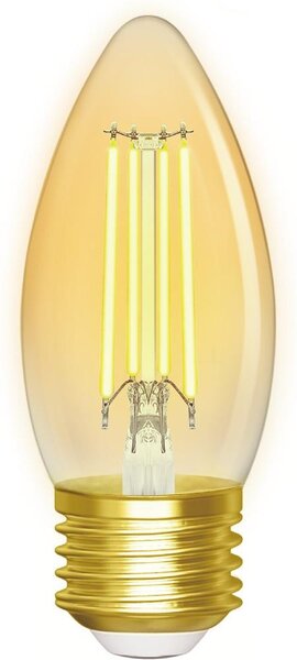 LED Stmievateľná žiarovka FILAMENT C35 E27/4,5W/230V 2700-6500K Wi-Fi - Aigostar