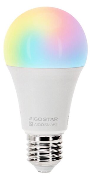 LED RGBW Stmievateľná žiarovka A60 E27/12W/230V 2700-6500K Wi-Fi - Aigostar
