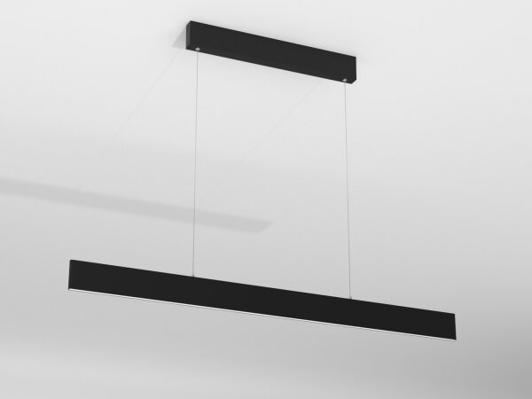 Immax NEO 07076L - LED Stmievateľný luster na lanku čierna LISTON LED/18W/230V + DO