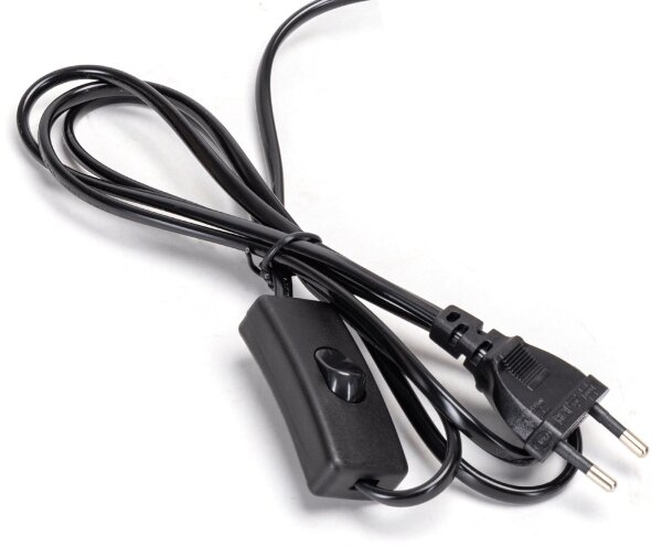 Aigostar - Stolná lampa 1xE27/60W/230V čierna