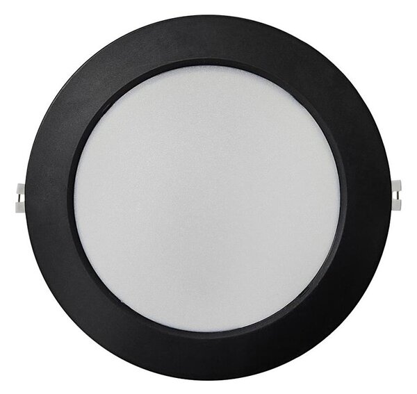 LED Podhľadové svietidlo CIRCLE LED/18W/230V 4000K pr. 22 cm čierna
