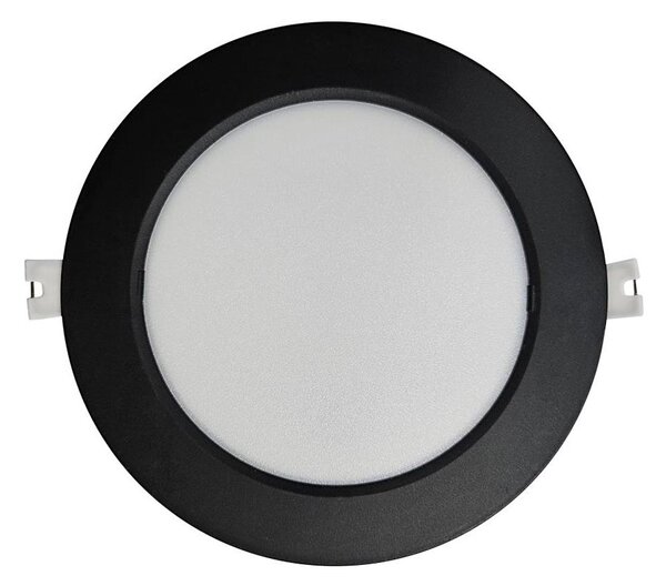 LED Podhľadové svietidlo CIRCLE LED/12W/230V 4000K pr. 17 cm čierna