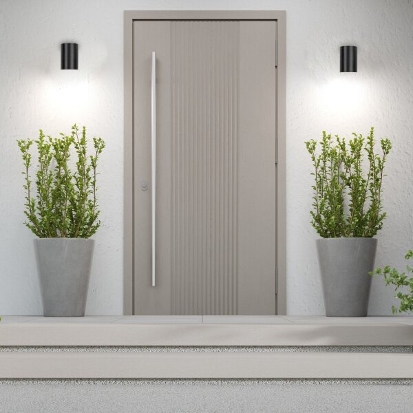 Rabalux 77154 - LED Vonkajšie nástenné svietidlo URFA LED/9W/230V IP65 čierna