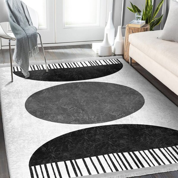 Bielo-čierny koberec 160x230 cm - Mila Home