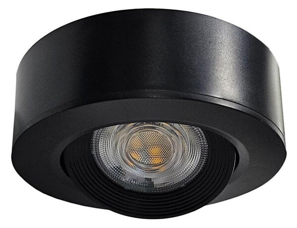 LED Podhľadové bodové svietidlo LED/5W/230V 4200K pr. 9,3 cm čierna