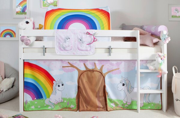 VYVÝŠENÁ POSTEĽ, 90/200 cm biela MID.YOU - Detské izby, Online Only