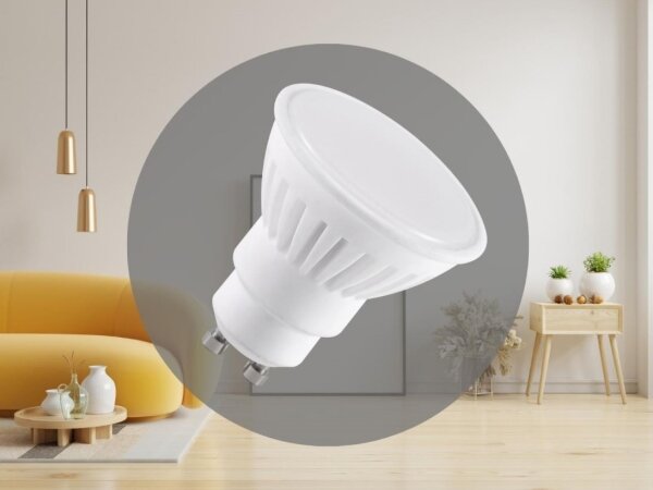 LED Keramická žiarovka GU10/9,5W/230V 3000K