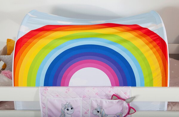 VYVÝŠENÁ POSTEĽ, 90/200 cm biela MID.YOU - Detské izby, Online Only