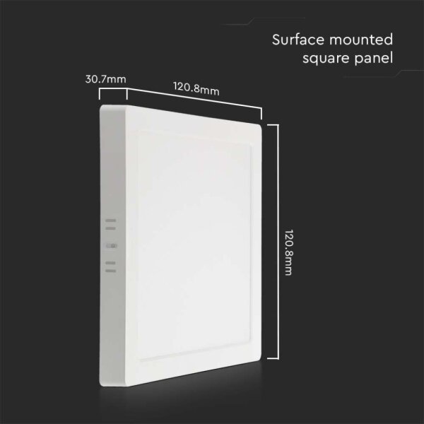 LED Stropné svietidlo LED/6W/230V 4000K 12x12 cm biela