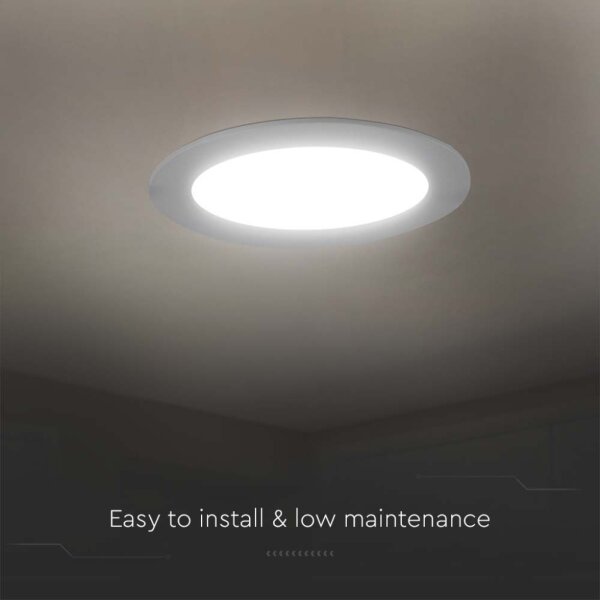 LED Podhľadové svietidlo LED/3W/230V pr. 9,5 cm 3000K biela