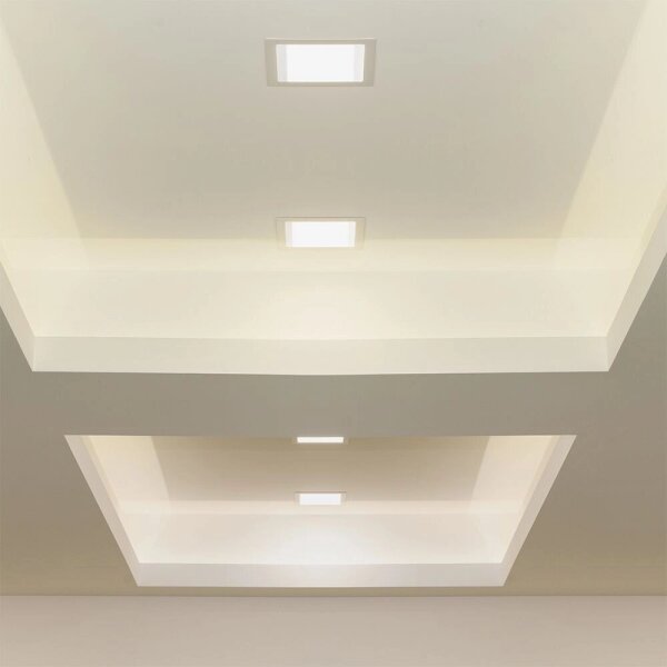 LED Podhľadové svietidlo SAMSUNG CHIP LED/3W/230V 4000K 9x9 cm biela
