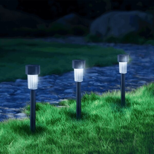 Aigostar - LED Solárna lampa LED/0,006W/1,2V 40mAh 6500K IP44 29,5 cm