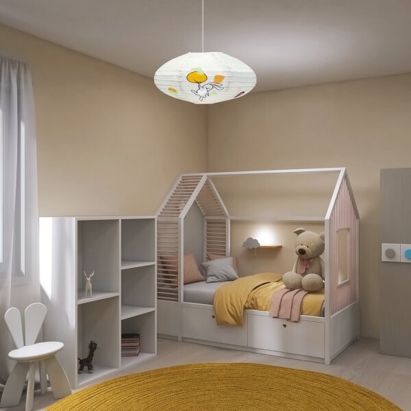 Rabalux 71408 - Detské tienidlo k lustru HOPPLY max. 40W pr. 50 cm
