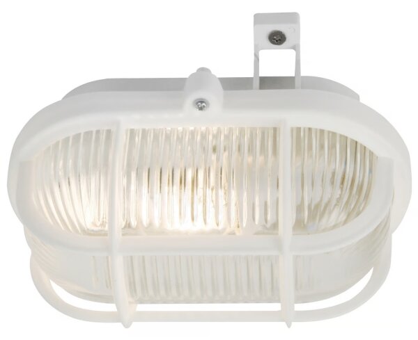 Nordlux - Vonkajšie nástenné svietidlo SKOTLAMPE 1xE27/60W/230V IP44 biela