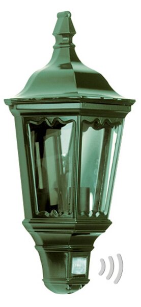 Praktické vonkajšie nástenné svietidlo Ancona, zelené