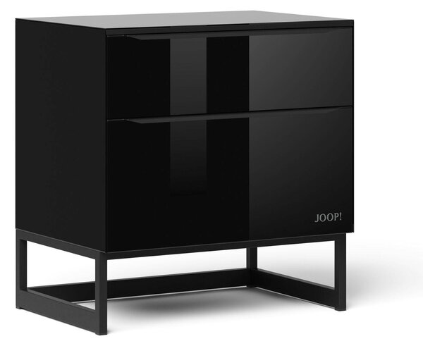 NOČNÝ STOLÍK, čierna, 58/45,5/40 cm Joop! - Spálňové sety