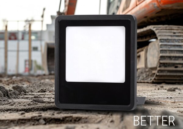 LED Vonkajší reflektor LED/20W/230V 4000K IP65 čierna