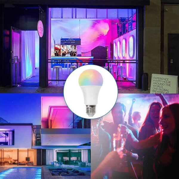 LED RGBW Stmievateľná žiarovka E27/8W/230V 3000K - Aigostar