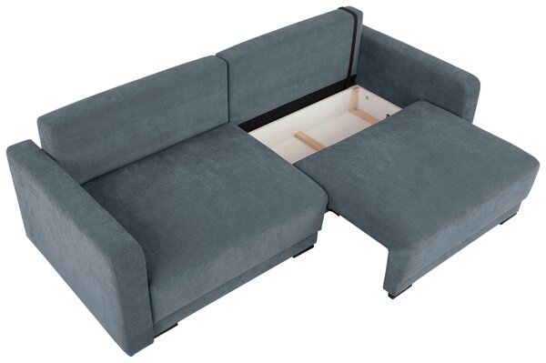 DVOJMIESTNA POHOVKA, textil, modrá Carryhome - Sedačky