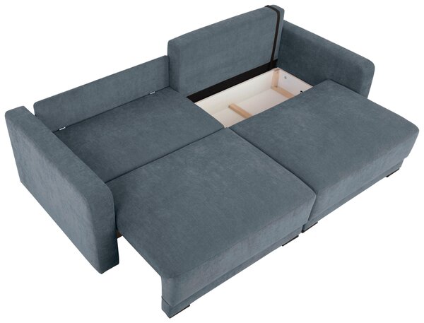 DVOJMIESTNA POHOVKA, textil, modrá Carryhome - Sedačky