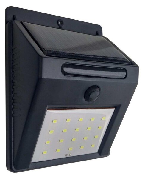 LED Solárne nástenné svietidlo LED/3W/3,7V 1200 mAh IP44
