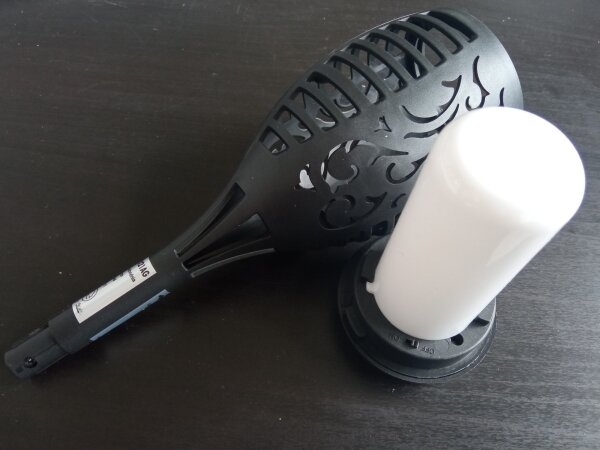 LED solárna lampa so súmrakovým senzorom LED/1,2W/1,2V 600 mAh IP44