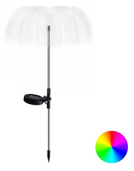 Aigostar - LED RGB Solárna dekoračná lampa LED/0,03W/1,2V 70cm IP44