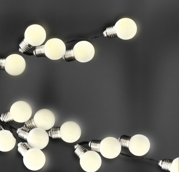 LED Solárna dekoračná reťaz LED/1,2V 300 mAh 3,8 m IP44