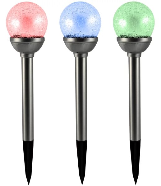 LED RGB Solárne svietidlo LED/0,04W/1,2V 600 mAh IP44