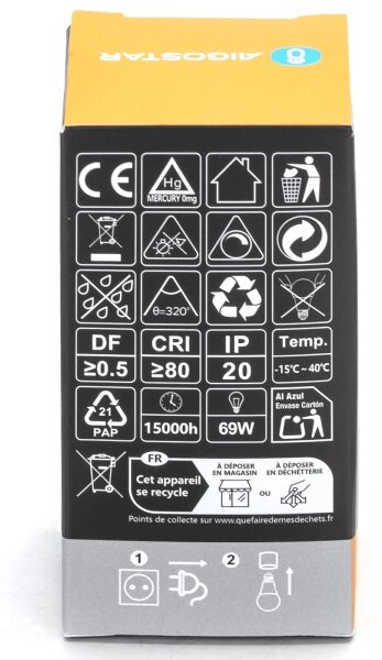 LED Stmievateľná žiarovka R7s/8W/230V 2700K - Aigostar