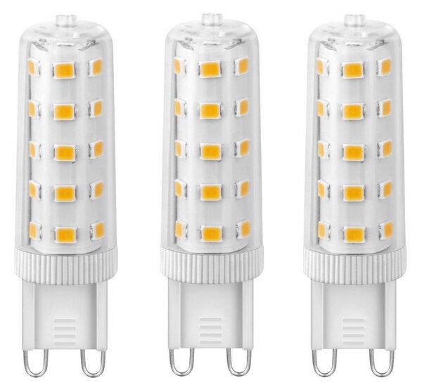 SADA 3x LED Žiarovka ECOLINE G9/4,5W/230V 3000K - Brilagi