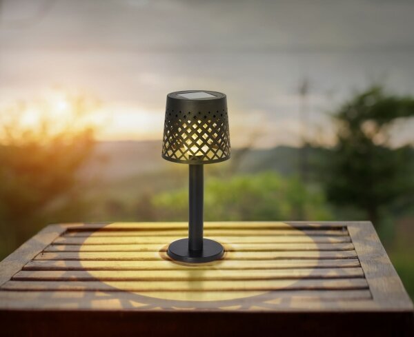 Globo 36631 - LED Solárne svietidlo SOLAR LED/0,06W/3,2V 3000K IP44 čierna
