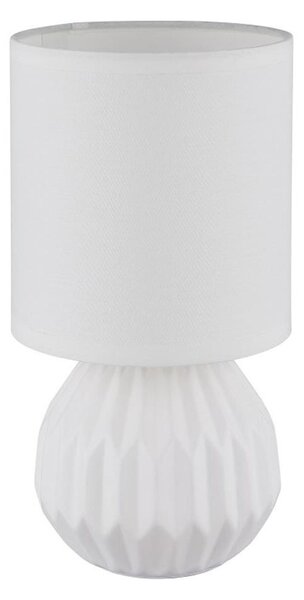 Globo 21730W - Stolná lampa SYLAS 1xE14/40W/230V biela