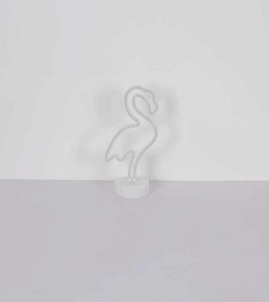 Globo 28064 - LED neonová stolná dekorácia FLAMINGO LED/2W/3xAA plameniak