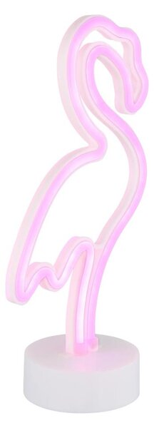 Globo 28064 - LED neonová stolná dekorácia FLAMINGO LED/2W/3xAA plameniak