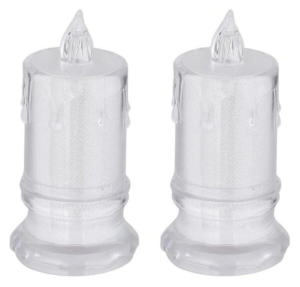 Globo 28075-2 - SADA 2x LED sviečka CANDLE LED/0,25W/3xLR1130